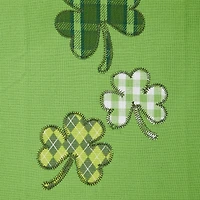 DII® Green & White Shamrock Lucky Day Dishtowels, 2ct.