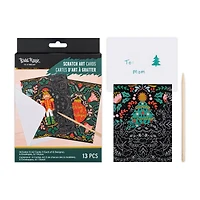 Brea Reese™ Holiday Mandala Scratch Art Card Kit