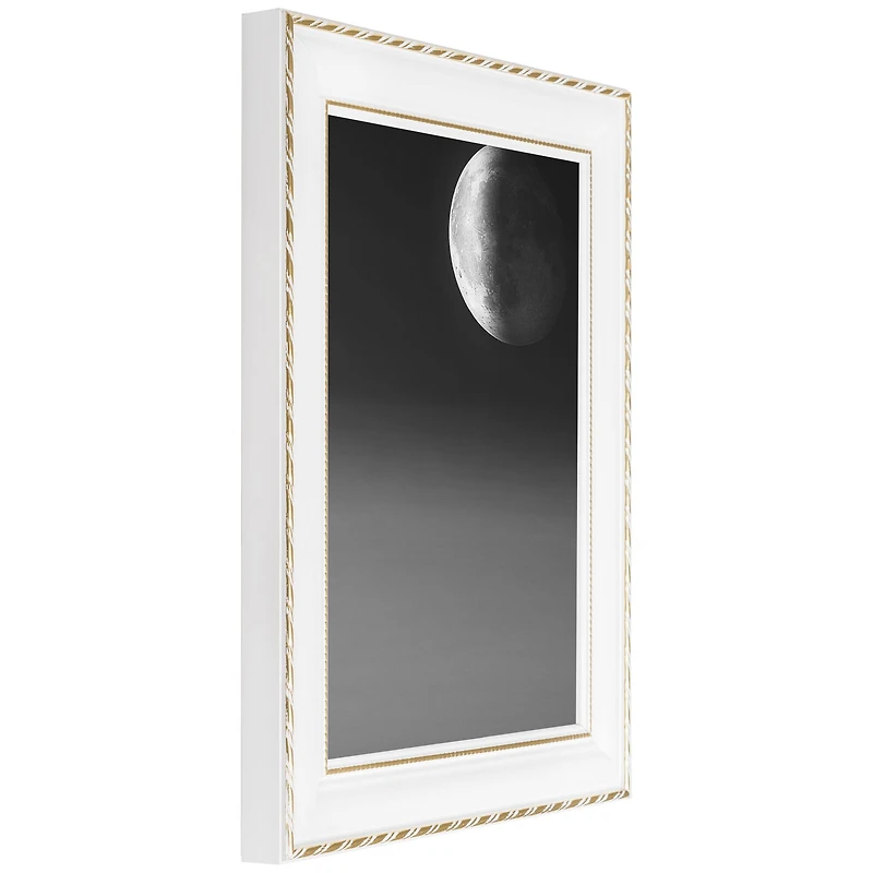 Craig Frames Victoria White & Gold Picture Frame