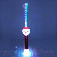 Santa Light-Up Fiber Optic Wand by Creatology™