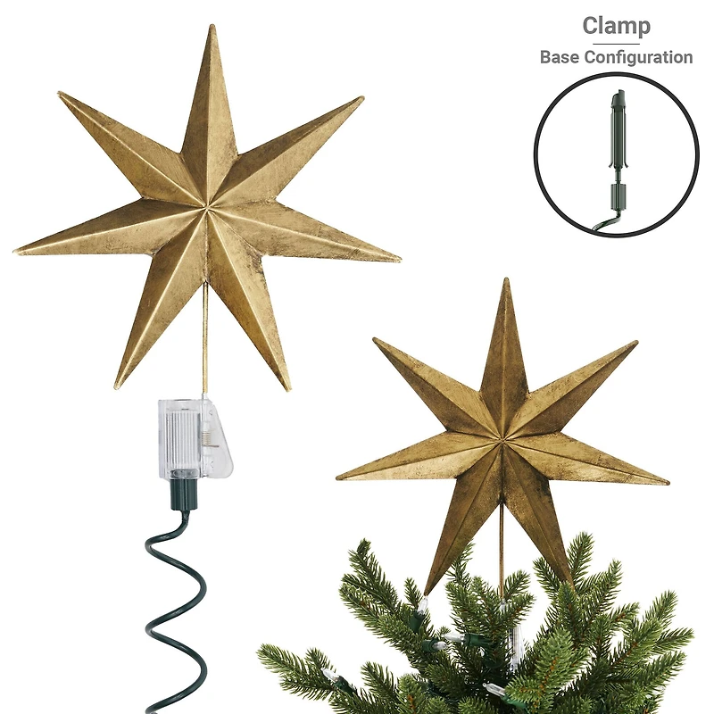 Village Lighting Christmas Tree Topper Holder