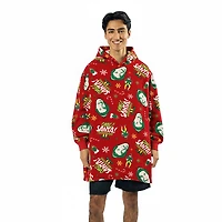 Elf™ OMG! Santa! Red Oversized Hoodie
