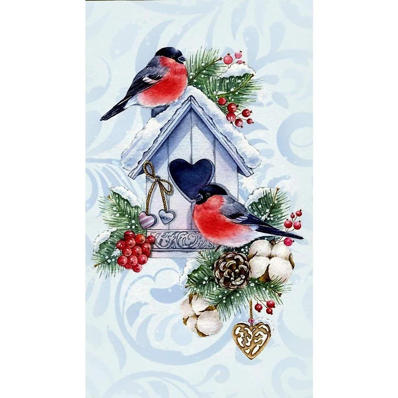 Crafting Spark Winter Bullfinches Diamond Painting Kit