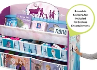 Delta Children Frozen II Deluxe Toy & Book Organizer
