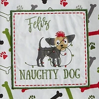 DII® Christmas Puppy Embellished Dishtowel Set