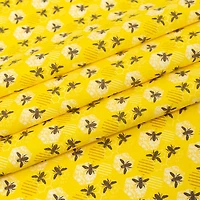 SINGER Tossed Bees Cotton Fabric