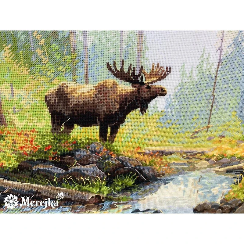 K-245 Cross Stitch Kit by Merejka Woodland Morning