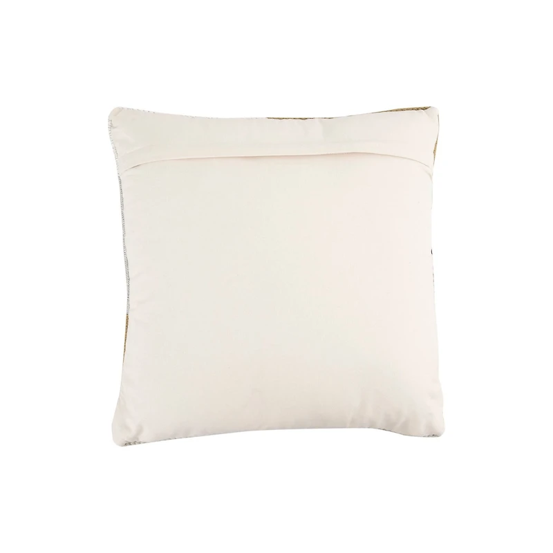 Hello Honey® Yellow, Green & Black Accents Handwoven Wool Kilim Pillow