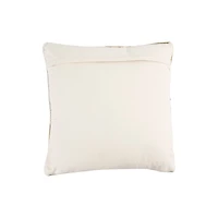 Hello Honey® Yellow, Green & Black Accents Handwoven Wool Kilim Pillow