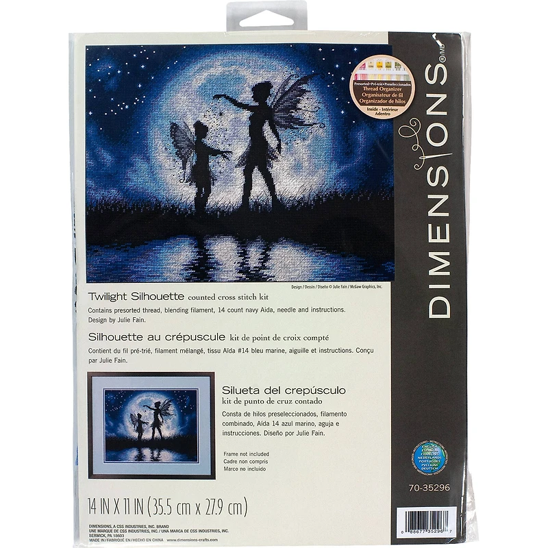 Dimensions® Twilight Silhouette Counted Cross Stitch Kit
