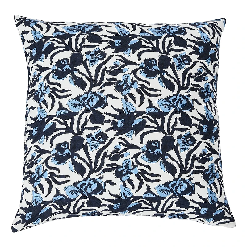 Hello Honey® Noir Iris Square Pillow Cover