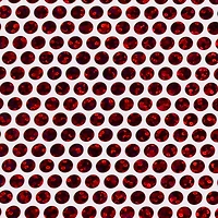 Cricut® Red Circles Holographic Sparkle Iron-On Mosaic 