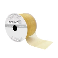 12 Pack: 2.5" x 10yd. Sheer Ribbon by Celebrate It® Specialty