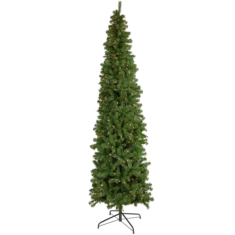 7.5ft. Pre-Lit Hazelton Spruce Artificial Christmas Tree, Clear Lights