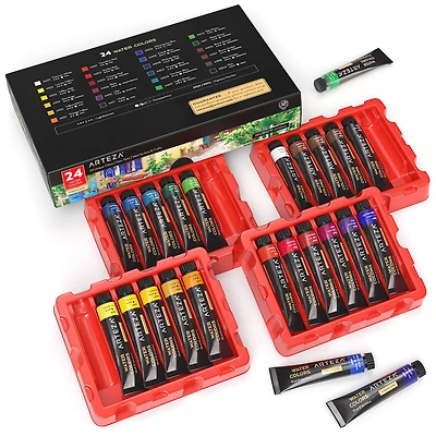 Arteza® 24 Color Watercolor Paint Set