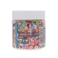 Summer Flower Shaped Clay Glitter by Creatology™
