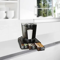 Mind Reader Black 36-Capacity Triple Drawer Single Serve Coffee Pod Holder Drawer