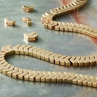 Gold Hematite Arrow Beads, 6mm by Bead Landing™