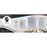 Stupell Industries White Christmas Forest Floating Frame Wall Art