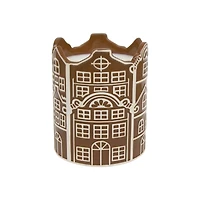 10oz. Gingerbread Village Scented Ceramic Candle by Ashland®