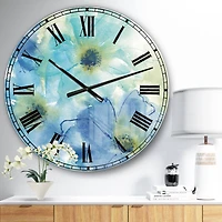 Designart 'Seashell Cosmos Ii Cabin Wall Clock