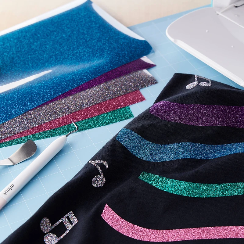 Cricut® Bejeweled Glitter Iron-On Sampler