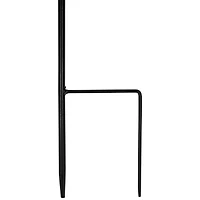 23" Black & Yellow Bee Metal Garden Stake 