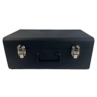 Black Large Metal Storage Box by Artist's Loft™