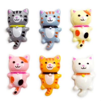 Dress It Up Kitty Kitty Multicolor Cat Embellishments