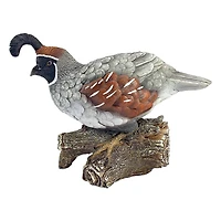 Design Toscano 11.5" Coco the Quail Bird Statue