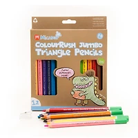 Micador Jr. ColourRush Jumbo Triangle Pencil Set