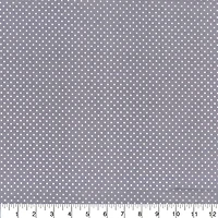 Fabric Traditions Gray Pin Dot Cotton Fabric