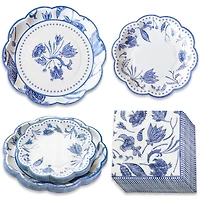 Kate Aspen® Blue Willow Party Tableware Set