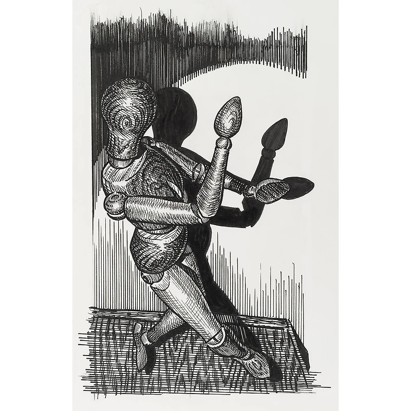 Faber-Castell® PITT® 0.05mm-1.5mm Black 6 Piece Artist Pen Set