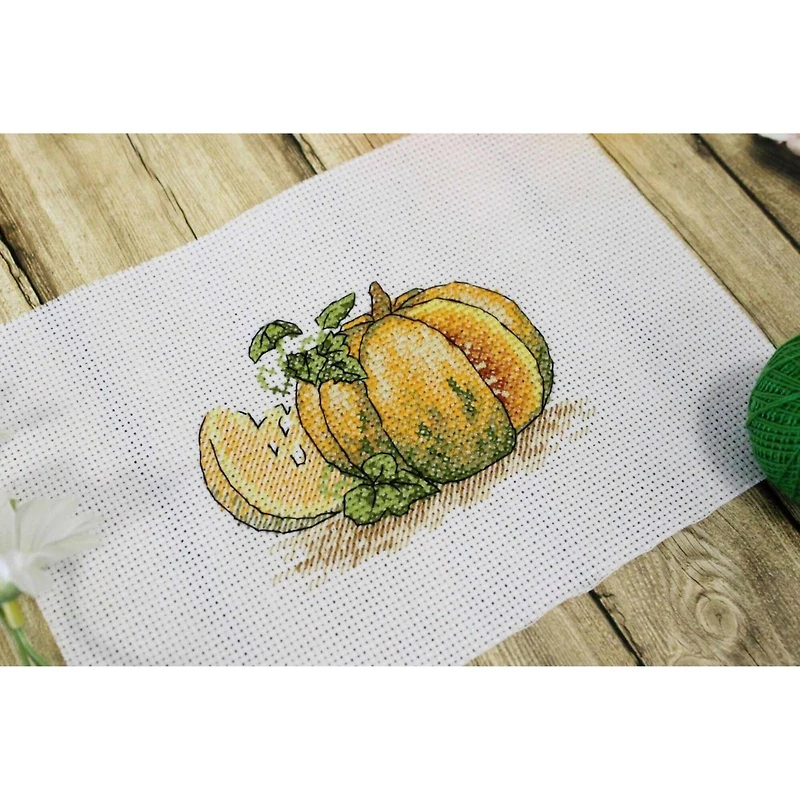 MP Studia Pumpkin Cross Stitch Kit