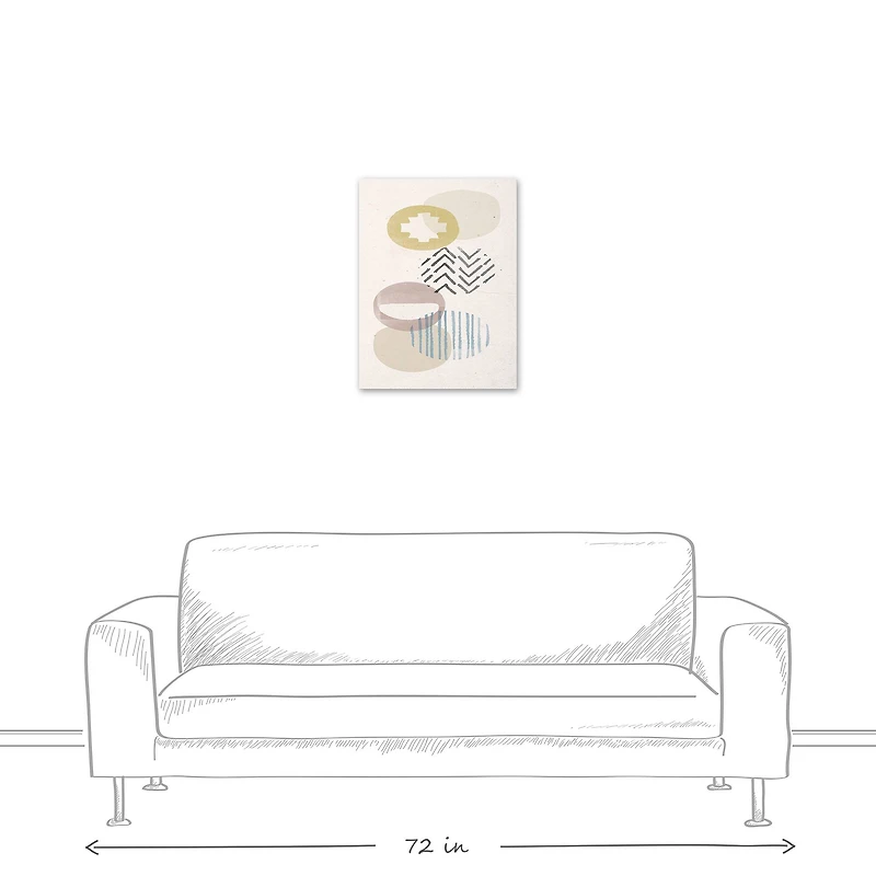 Trendy Thoughts 18" x 24" Canvas Wall Art