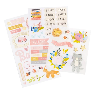 Girl Adventure Baby Stickers by Recollections™