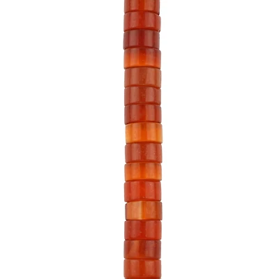 Red Agate Heishi Beads, 6mm by Bead Landing™
