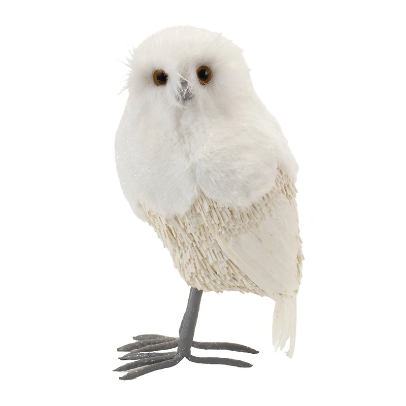 12.5" Winter Owl Décor Set