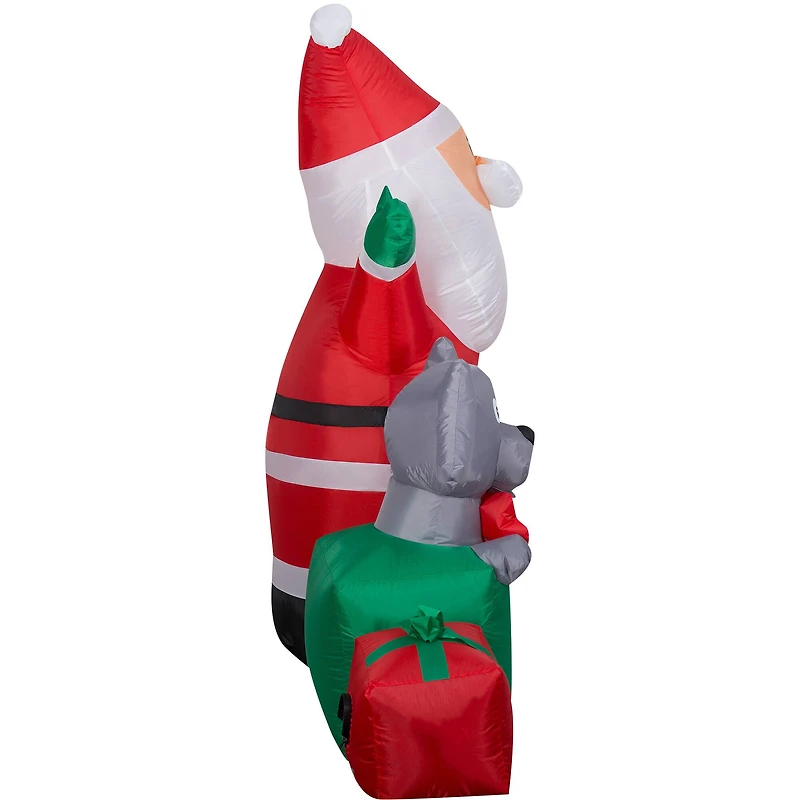 5ft. Airblown® Inflatable Christmas Santa and Friends