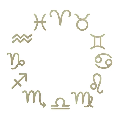 RoomMates Metallic Zodiac Peel & Stick Giant Wall Decals