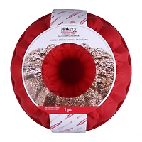 10" Christmas Bundt Silicone Fluted Pan by Makery™