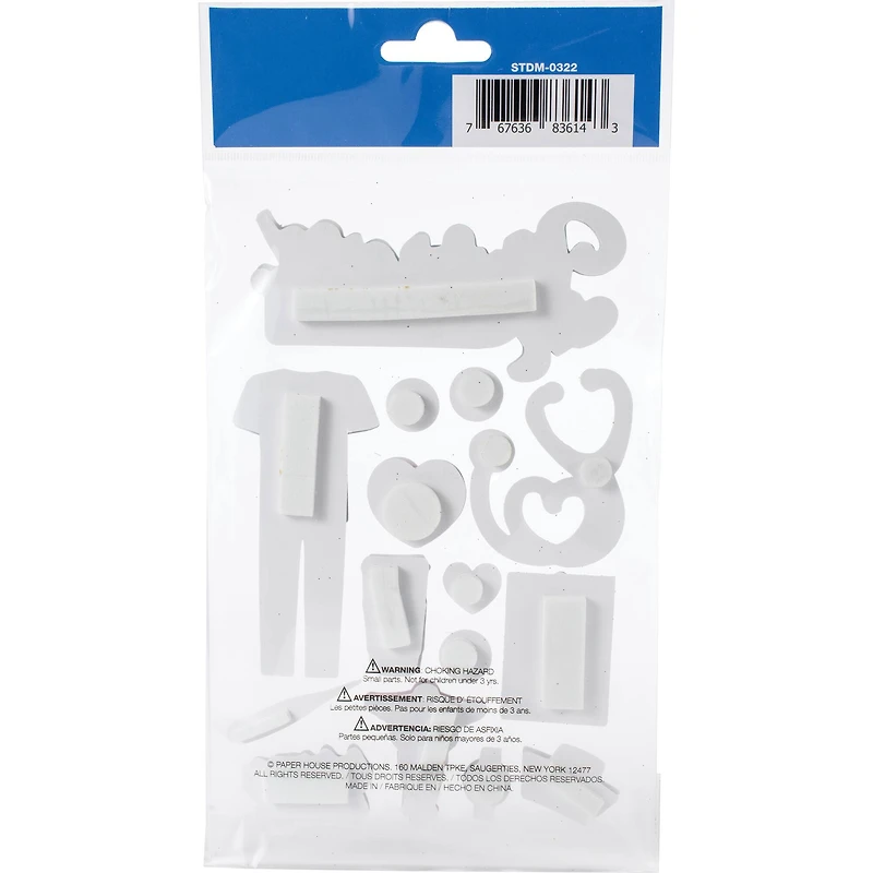 Paper House® Nurses 3D Stickers