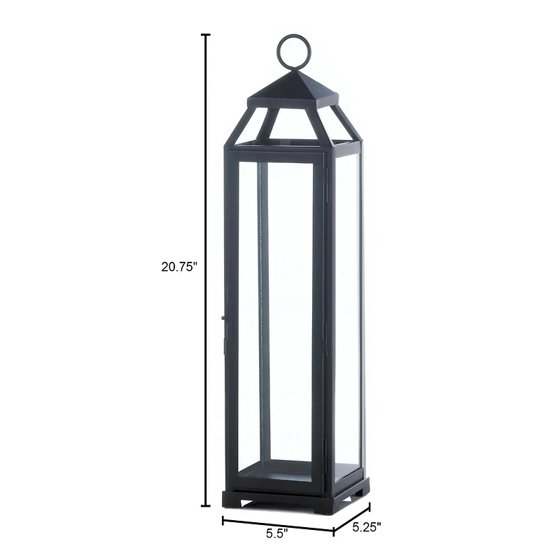 21'' Lean & Sleek Candle Lantern