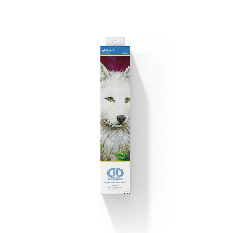 Diamond Dotz® White Wolf Diamond Painting Kit