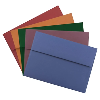 JAM Paper A7 Colorful Premium Invitation Envelopes, 125ct.