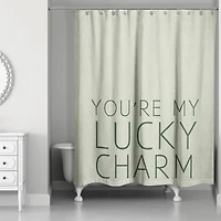 You're My Lucky Charm 71" x 74" Shower Curtain
