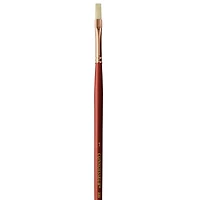 Connoisseur® Hog Bristle Long Handle Flat Brush