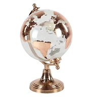 13" Copper Glass Traditional Globe