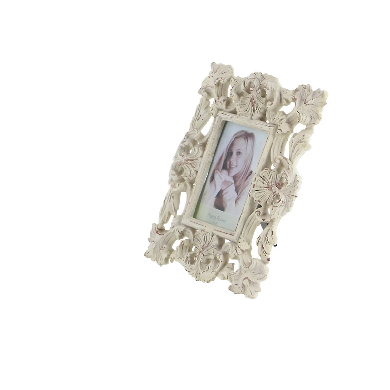 2 Pack White Polystone Traditional 9" x 11" Frames